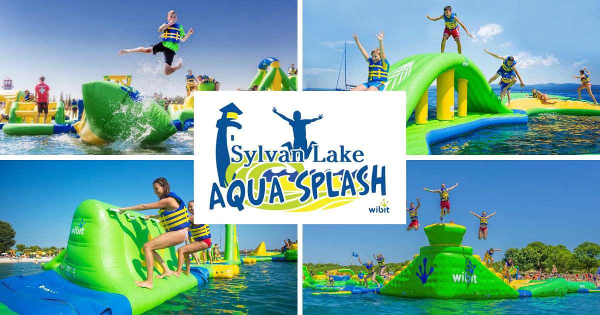 Sylvan Lake Aqua Splash — photo courtesy Sylvan Lake Aqua Splash